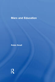 Marx and Education book cover