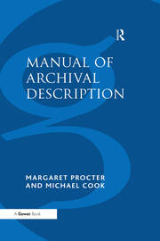 Manual of Archival Description book cover