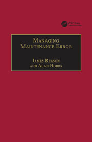 Managing Maintenance Error: A Practical Guide book cover