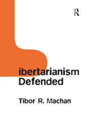 Libertarianism Defended book cover