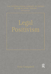 Legal Positivism book cover