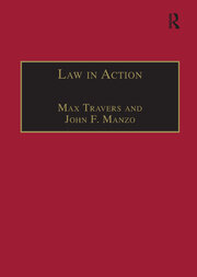 Law in Action: Ethnomethodological and Conversation Analytic Approaches to Law book cover