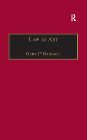 Law as Art book cover