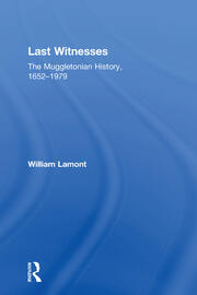 Last Witnesses: The Muggletonian History, 1652–1979 book cover