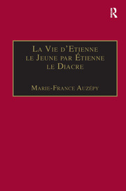 La Vie d'Etienne le Jeune par Étienne le Diacre: Introduction, édition et Traduction book cover