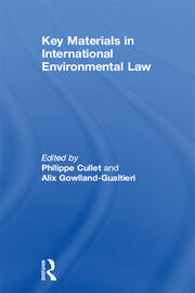 Key Materials in International Environmental Law book cover