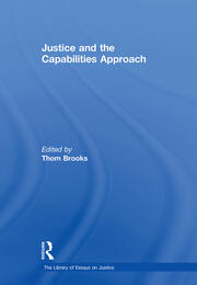 Justice and the Capabilities Approach book cover