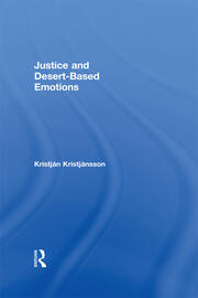 Justice and Desert-Based Emotions book cover