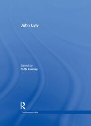 John Lyly book cover