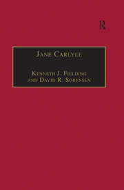 Jane Carlyle: Newly Selected Letters book cover