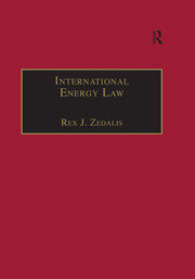 International Energy Law: Rules Governing Future Exploration, Exploitation and Use of Renewable Resources book cover