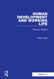 Human Development and Working Life: Work for Welfare book cover