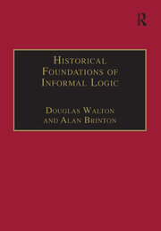 Historical Foundations of Informal Logic book cover