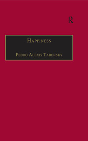 Happiness: Personhood, Community, Purpose book cover