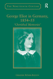George Eliot in Germany, 1854�55: Cherished Memories' book cover