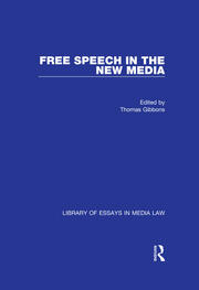 Free Speech in the New Media book cover