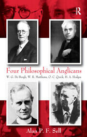 Four Philosophical Anglicans: W.G. De Burgh, W.R. Matthews, O.C. Quick, H.A. Hodges book cover