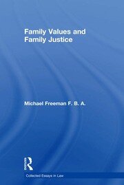 Family Values and Family Justice book cover