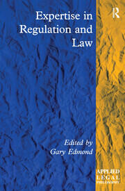 Expertise in Regulation and Law book cover