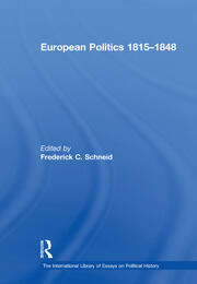 European Politics 1815�1848 book cover