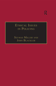 Ethical Issues in Policing book cover