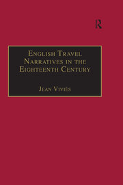 English Travel Narratives in the Eighteenth Century: Exploring Genres book cover