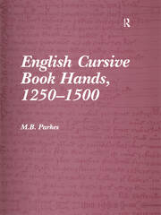 English Cursive Book Hands, 1250-1500 book cover