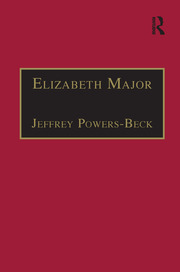 Elizabeth Major: Printed Writings 1641–1700: Series II, Part Two, Volume 6 book cover