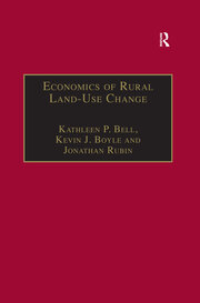 Economics of Rural Land-Use Change book cover