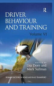 Driver Behaviour and Training: Volume VI book cover