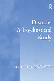 Divorce: A Psychosocial Study book cover
