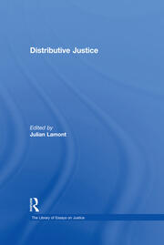 Distributive Justice book cover