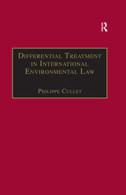 Differential Treatment in International Environmental Law book cover