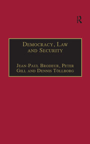 Democracy, Law and Security: Internal Security Services in Contemporary Europe book cover