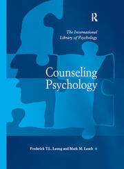 Counseling Psychology book cover