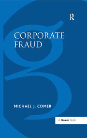 Corporate Fraud book cover