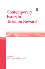 Contemporary Issues in Taxation Research book cover
