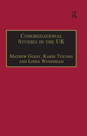 Congregational Studies in the UK: Christianity in a Post-Christian Context book cover