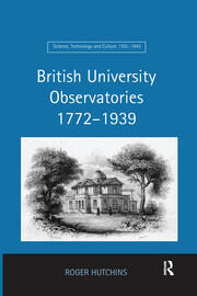 British University Observatories 1772–1939 book cover