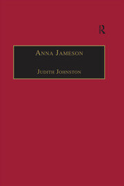 Anna Jameson: Victorian, Feminist, Woman of Letters book cover