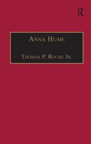 Anna Hume: Printed Writings 1641–1700: Series II, Part Three, Volume 8 book cover