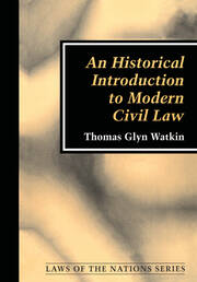 An Historical Introduction to Modern Civil Law book cover