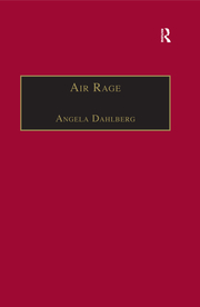 Air Rage: The Underestimated Safety Risk book cover