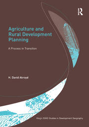 Agriculture and Rural Development Planning: A Process in Transition book cover