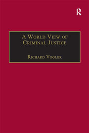 A World View of Criminal Justice book cover