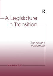 A Legislature in Transition: The Yemeni Parliament book cover