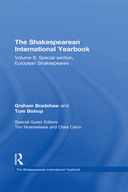 The Shakespearean International Yearbook: Volume 8: Special section, European Shakespeares book cover