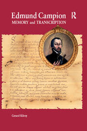 Edmund Campion: Memory and Transcription book cover