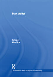 Max Weber book cover