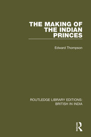 The Making of the Indian Princes book cover